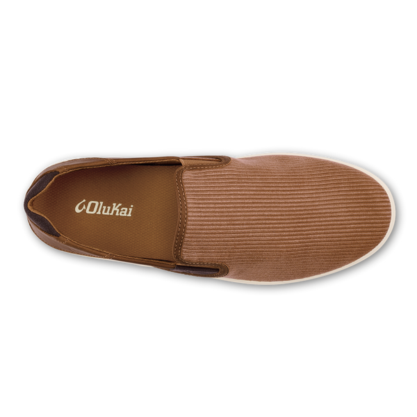 MENS OLUKAI LAE'AHI KAPA TAN/DK WOOD