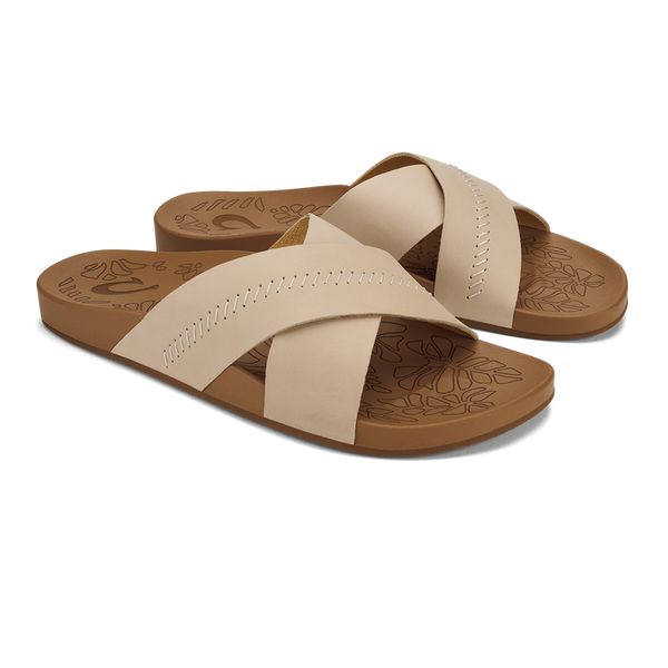 WOMEN'S OLUKAI KIPE'A OLU PUKA/TAN