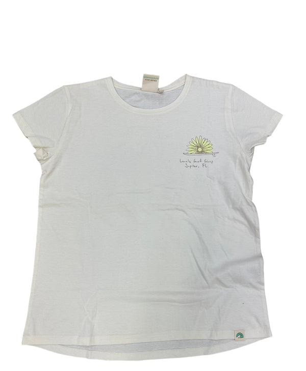 LOCALS WOMENS FREE BY THE SEA TEE