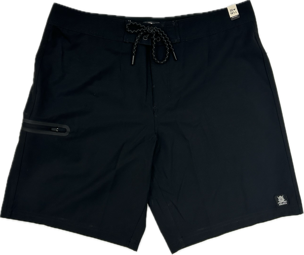 LOCALS TECH 4WAY STRETCH BOARDSHORT BLK