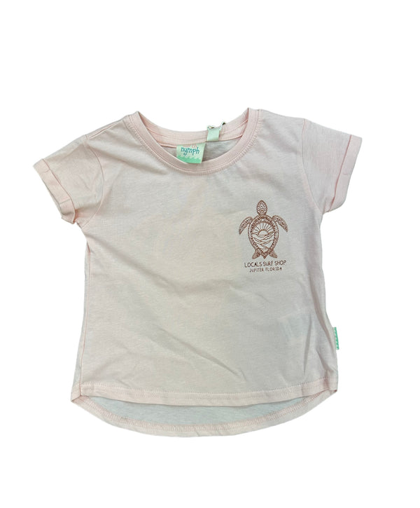 GIRLS SCENIC TURTLE LIGHT CORAL