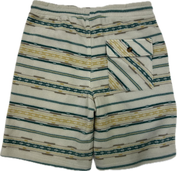 LOCALS NEVADA FLEECE ELASTIC WAISTED SHORT NATURAL