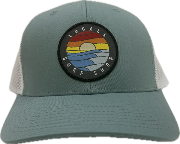 LOCALS SUNRISE CURVED BRIM TRUCKER