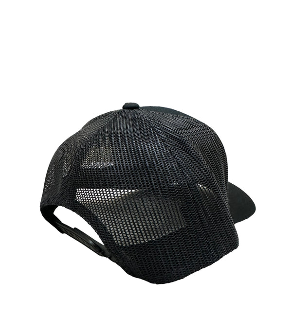 LOCALS FLORIDA BOARDERS YOUTH CURVED BRIM TRUCKER BLACK/BLACK