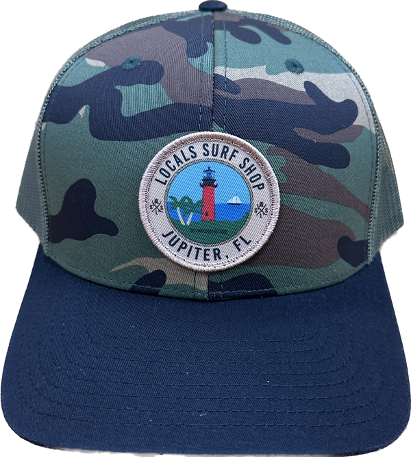 LOCALS TOJ LIGHTHOUSE CURVED BRIM TRUCKER