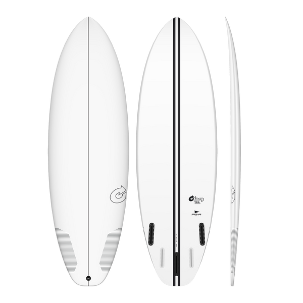 6'4 TORQ TEC PG-R 22 1/2” x 2 7/8” 45.5L FUTURES (WHITE)