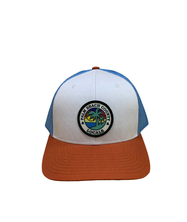 PALM BEACH COUNTY LOCALS CURVED BILL TRUCKER