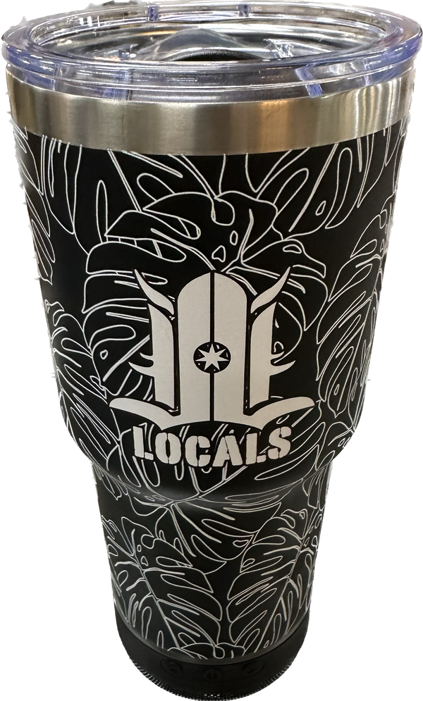 LOCALS KAHALA SPEAKER TUMBLER - LEAVES