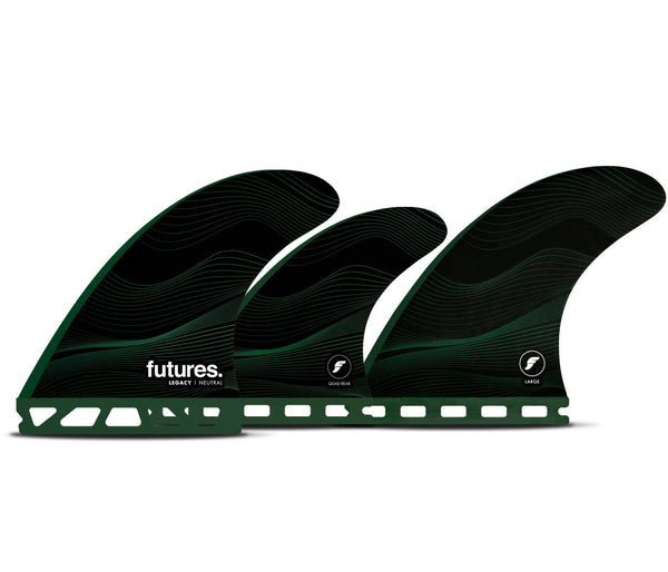 FUTURES F8 HC 5 FIN GREEN