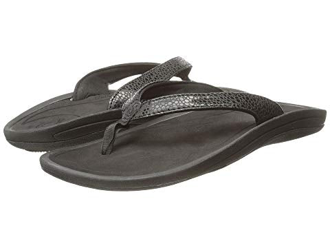 WOMENS OLUKAI KULAPA KAI BLACK/BLACK