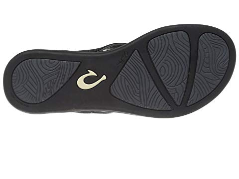 WOMENS OLUKAI HO'OPIO ONYX/ONYX