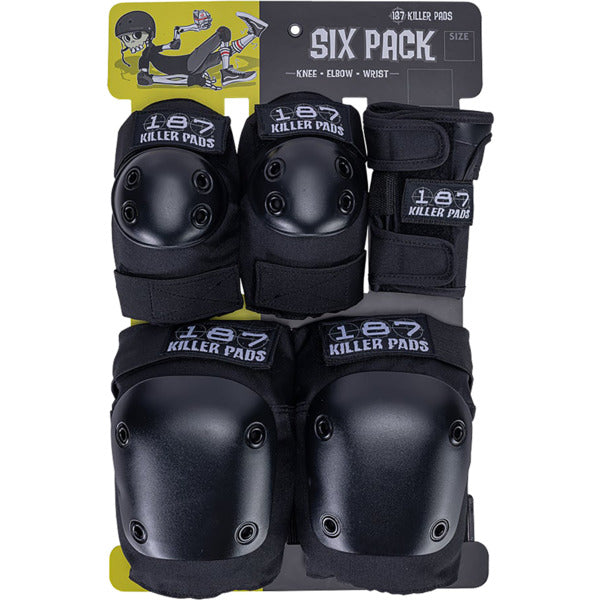 187 COMBO KNEE/ELBOW/WRIST PAD SET