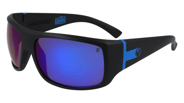 DRAGON VANTAGE LL MI H20- MATTE BLACK/BLUE ION