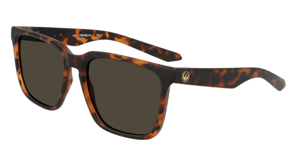 DRAGON BAILE XL LL POLAR MATTE TORTOISE/BROWN