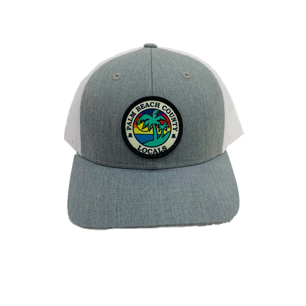 PALM BEACH COUNTY LOCALS KIDS CURVED BILL TRUCKER