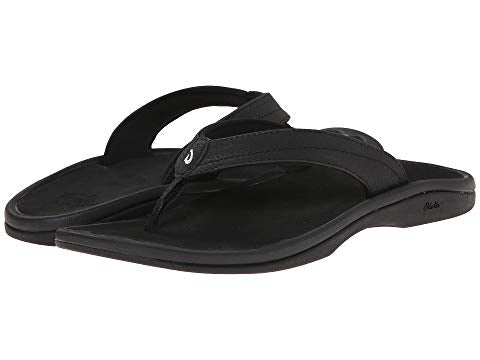 WOMENS OLUKAI OHANA BLACK/BLACK