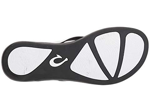 WOMENS OLUKAI HO'OPIO WHITE/ONYX