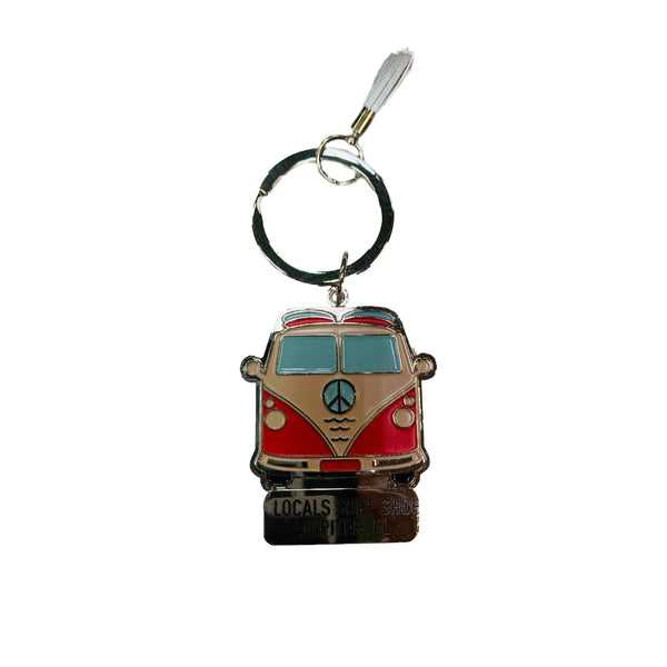 LOCALS VW PEACE COMBI KEY CHAIN