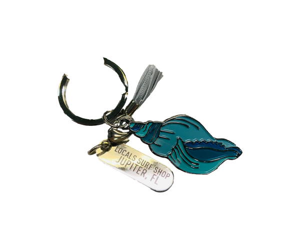 LOCALS SEA SHELL KEY CHAIN