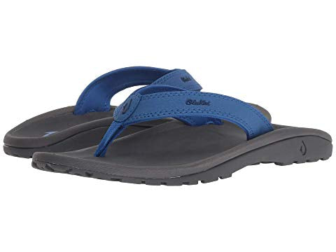 BOYS OLUKAI 'OHAHA  AQUA BLUE/DK SHADOW