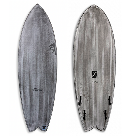 5'6 VOLCANIC GREY SEASIDE 21 1/4" x 2 1/2" - 32.7L FUTURES