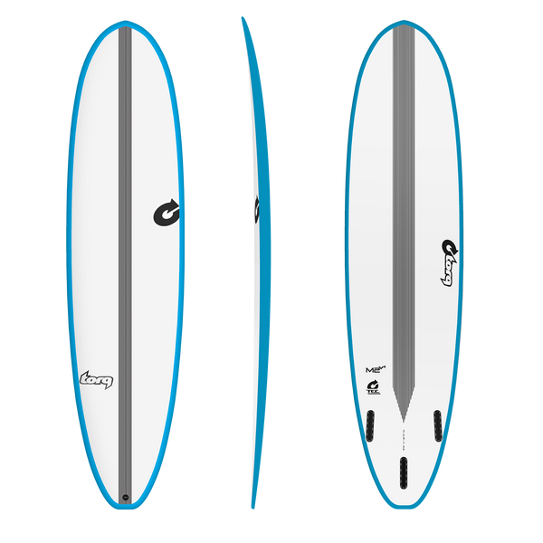 7'8 TORQ TEC M2 V+ x 22 1/2” x 3 3/16” 64L BLUE AND WHITE