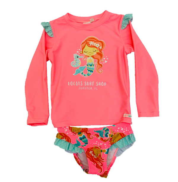 UNDER THE SEA MERMAID WETSHIRT SET