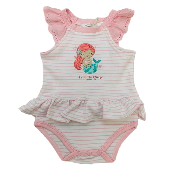 MERMAID BABY GIRL ROMPER DRESS