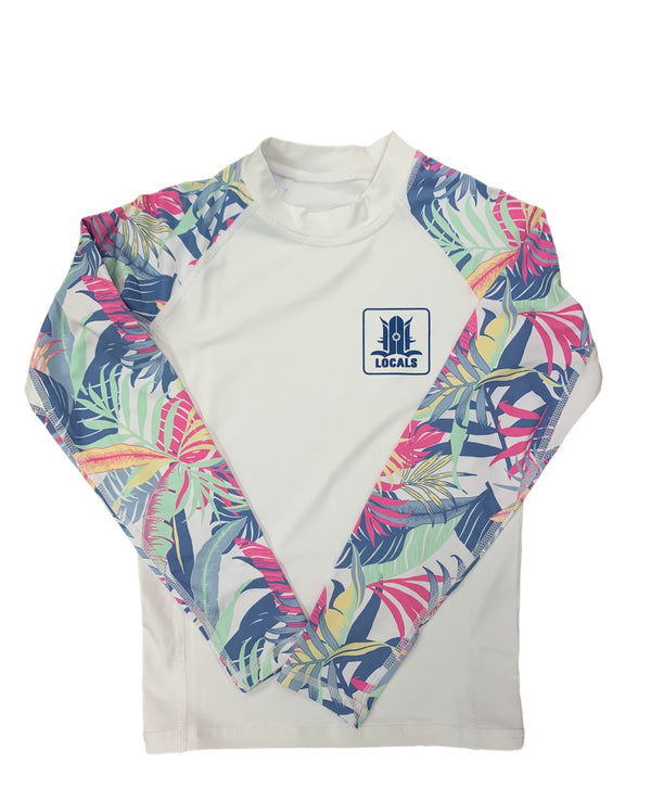 LOCALS GIRLS LENA L/S RASH GUARD UPF 50