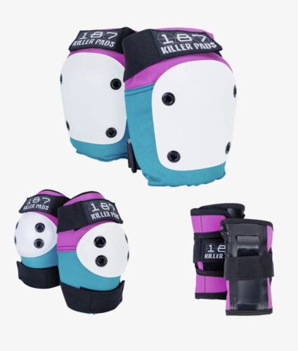 187 JR COMBO KNEE/ELBOW/WRIST PAD SET